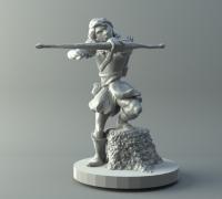 Female Archer 3d Models To Print Yeggi