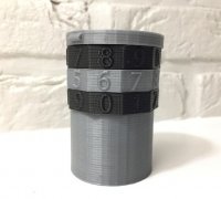 combination lock container