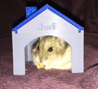 3d printed hamster house