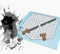 Attack On Titan Insignia - roblox dab stlfinder