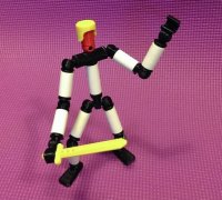 3d print poseable figure