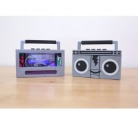Boombox 3d Models To Print Yeggi Page 3 - free boombox car roblox