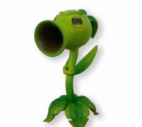 Plants Vs Zombies Peashooter 3d Models To Print Yeggi