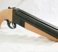 Double Barrel Shotgun 3d Models To Print Yeggi
