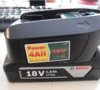 Bosch 18v Battery 3d Models To Print Yeggi