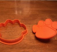 Clemson Tiger Paw 3d Models To Print Yeggi