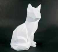 Low Poly Cat 3d Models To Print Yeggi