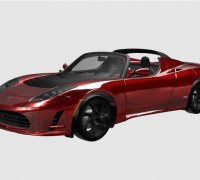 Tesla Roadster 3d Models To Print Yeggi