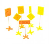 Free 3d Models Of Road Signs