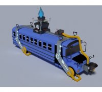 Fortnite Bus 3d Models To Print Yeggi - 