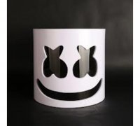 Marshmello Mask 3d Models To Print Yeggi