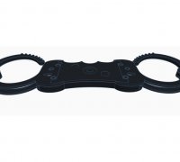 Police Handcuffs Restraints Articulated Pin Badge 