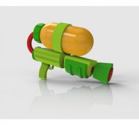 Splatoon Roller 3d Models To Print Yeggi Page 2 - splatoon gun suction bomb roblox