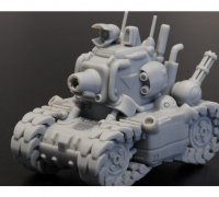Metal Slug 3d Models To Print Yeggi - 3d printing models download free tank