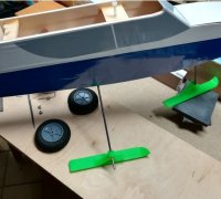 rc plane skis