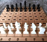 Laser Cut Chess 3d Models To Print Yeggi