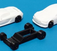 HO Slot Car Body Custom 3D Printed 2017 Mazda  Prototype 