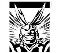 "all might" 3D Models to Print - yeggi