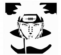 naruto pain 3d models to print yeggi