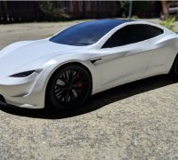Tesla Roadster 3d Models To Print Yeggi