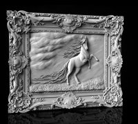 Artcam Free Horse 3d Models To Print Yeggi