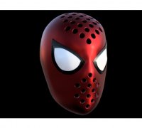 Download Spider Man Faceshell 3d Models To Print Yeggi PSD Mockup Templates