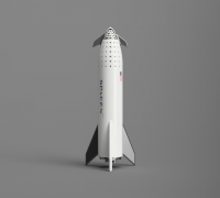 Starship 3d Models To Print Yeggi