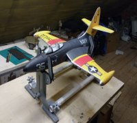 rc airplane stands