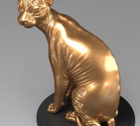  sphynx  cat  3D  Models  to Print yeggi
