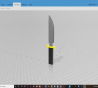 Roblox 3d Models To Print Yeggi - roblox knife accessory code