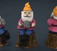 Garden Gnome 3d Models To Print Yeggi