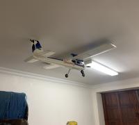 hanging rc planes from ceiling