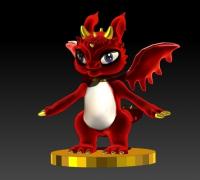 Dragon Rage Dragons Roblox 3d Models To Print Yeggi Page 22 - red draconic wings roblox