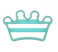 crown biscuit cutter