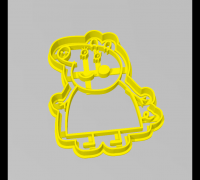 Pig Cookie Cutter 3d Models To Print Yeggi - roblox cookie cutter 3d models to print yeggi
