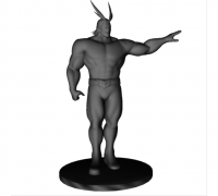 All Might 3d Models To Print Yeggi