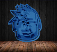 Roblox Cookie Cutter 3d Models To Print Yeggi - classic custom roblox faces