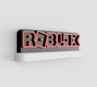 Roblox 3d Models To Print Yeggi - golden r roblox