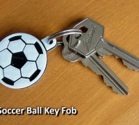 3D Print Soccer Ball Keychain  . 1920 Softball Keychain 3D Models.