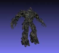 Megatron Wfc 3d Models To Print Yeggi Page 2 - transformers model template set roblox