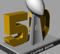 Lombardi Trophy 3d Models To Print Yeggi