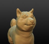 Doge 3d Models To Print Yeggi - roblox doge head free