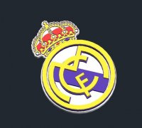Real Madrid Soccer Logo Metal Keychain Holder Wall Home Decor