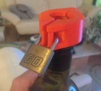 bottle lock 3D Models to Print - yeggi