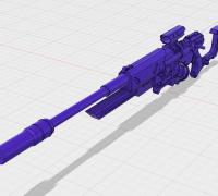 Ana Sniper Cosplay Files for 3D printing -  Portugal