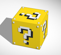 Peso de Porta Lucky Block Minecraft Super Mario