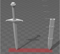 Trunks Sword 3d Models To Print Yeggi - sword roblox model