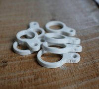 German Finger Ring Sizer 3D model 3D printable