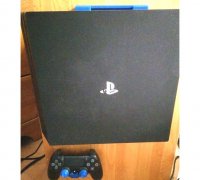 STL file wall mount for PS4 Pro 🎮・3D printable model to download・Cults