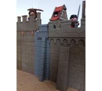 playmobil castle wall